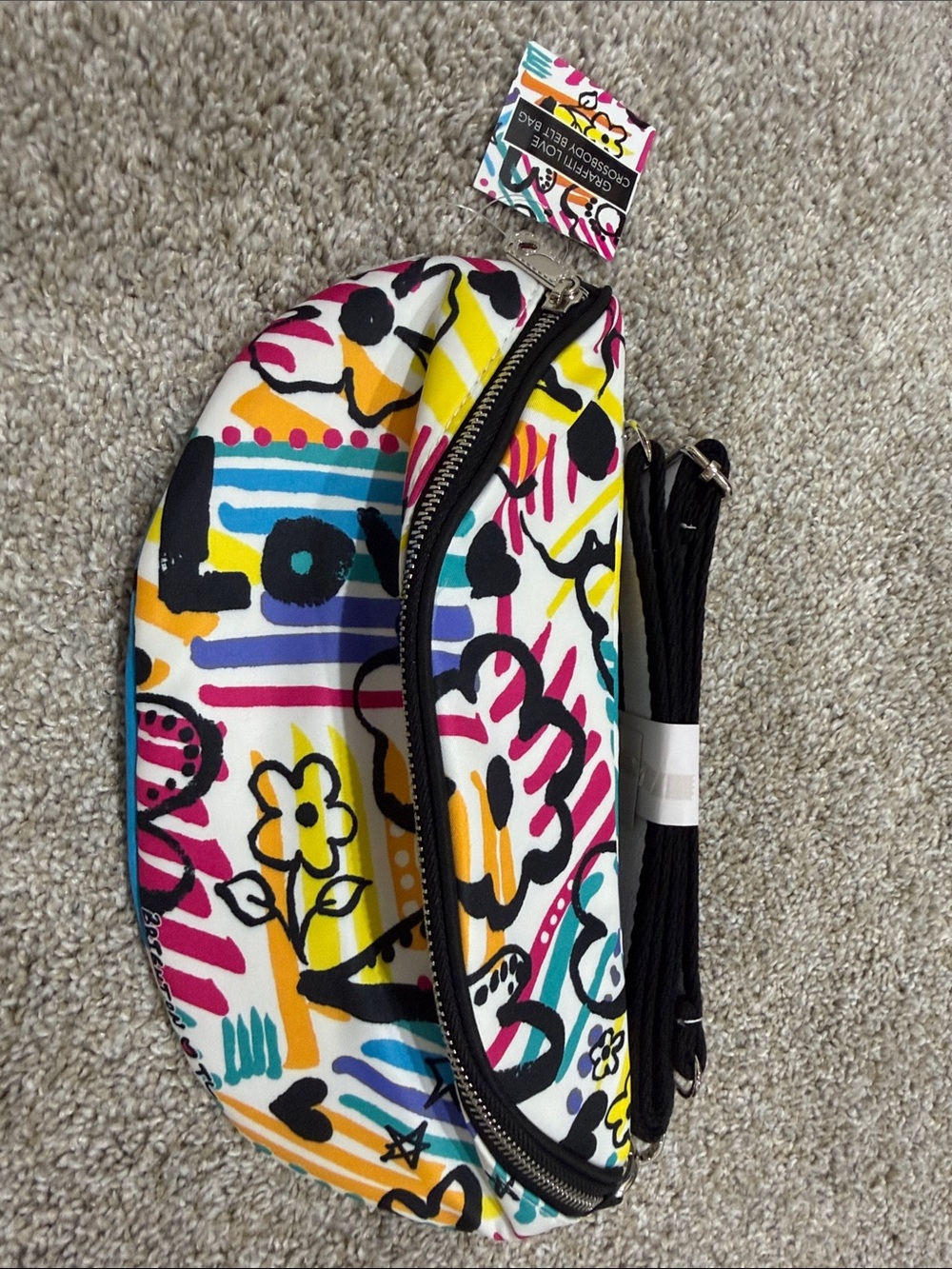Brighton Graffiti Belt Bag